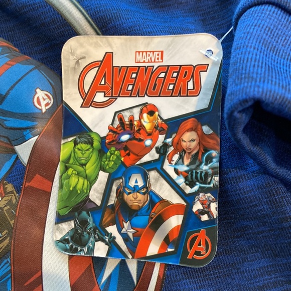 NEW Avengers Captain America 2pc Bundle Hoodie & Joggers - Picture 3 of 7